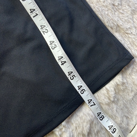 ABS Allen Schwartz All Black Long Causal Dress - Picture 12 of 14